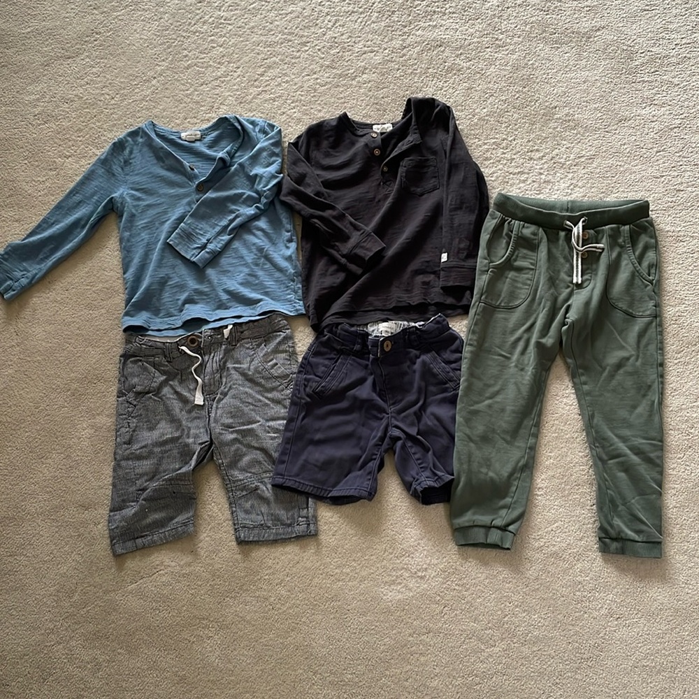 Newbie Bundle 2-3 yr and 2-4 yr Pants, Shirts, Short